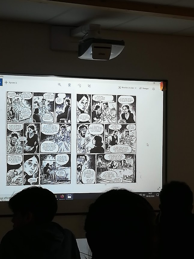 Rencontre avec lomig auteur de bd coll ge mathurin m heut melesse
